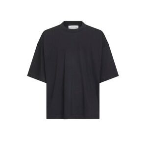 Studio Nicholson Men Black Cotton Jersey Piu T-Shirt